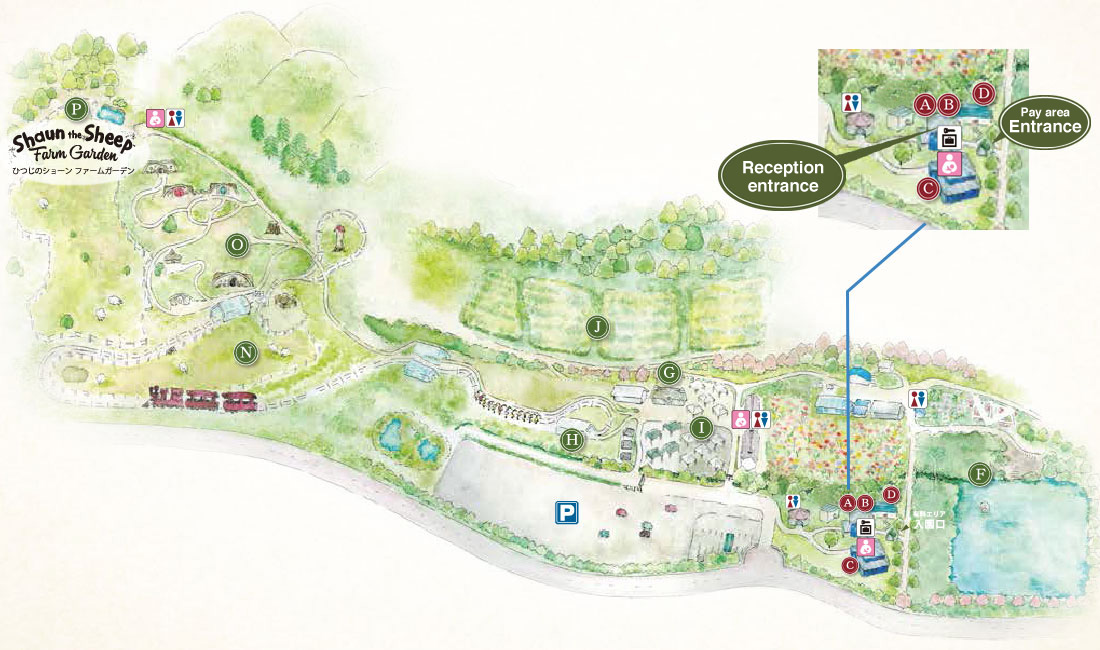 Park Map ローザンベリー多和田